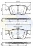 COMLINE CBP02243 Brake Pad Set, disc brake